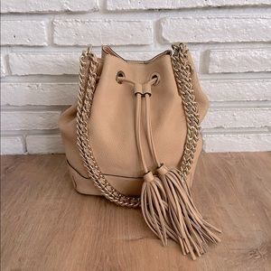 Rebecca Minkoff Tan Boho Tassel Bag
